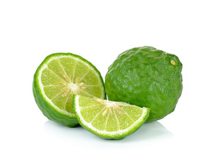 Bergamot isolated on the white background