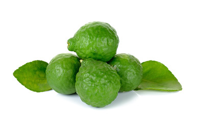 Bergamot isolated on the white background