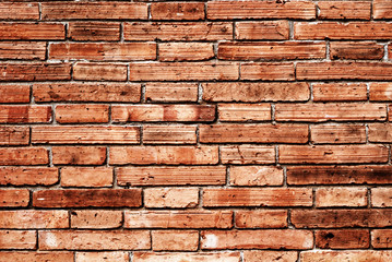 Brick wall for background