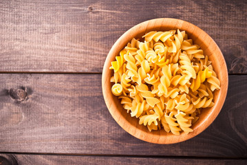 Pasta in bowl