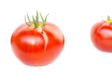 Red fresh tomato