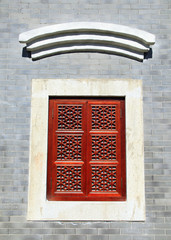 The Windows of the traditional Chinese architecture