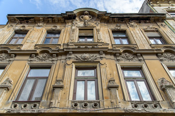 Old building middle europe architecture.