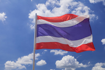 Naklejka na ściany i meble Thailand flag