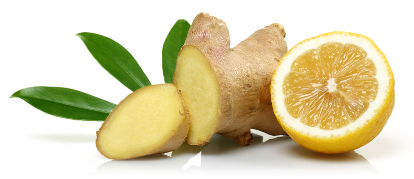 Lemon with Fresh ginger 