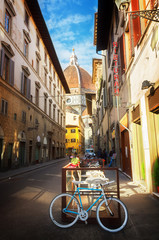 street in old town, Florence, Italy