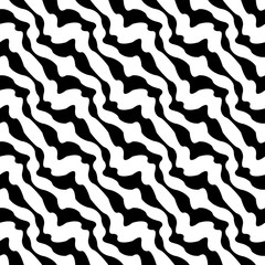 Vector modern seamless geometry pattern stripes, black and white abstract geometric background, subtle pillow print, monochrome retro texture, hipster fashion design