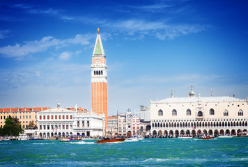 Fototapeta na wymiar San Marco square waterfront, Venice