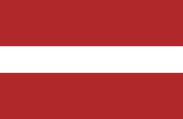 Fototapeta premium Latvian flag.