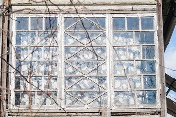 Old house window