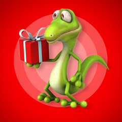 Fototapeta premium Fun lizard