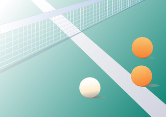 table tennis vector background