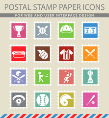 Baseball simply icons