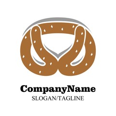 Bread Cupcakes Bakery Logo Vector Icon