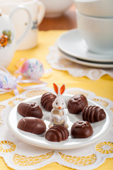 Easter Egg Shaped Chocolate Candies