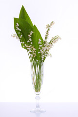 Lily of the valley and decorative onions