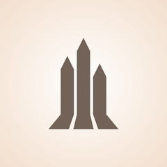 Very Useful Icon of Growth Arrow, Growing Graph for Web & Mobile. Eps-10.