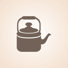 Very Useful Icon of Tea Pot Or Tea Kettle for Web & Mobile. Eps-10.