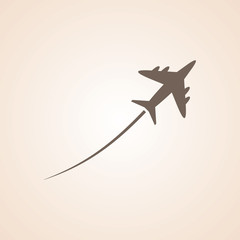 Very Useful Icon of Airplane for Web & Mobile. Eps-10.