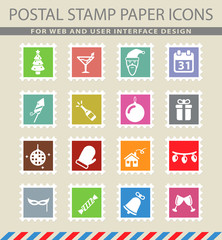 New year simply icons