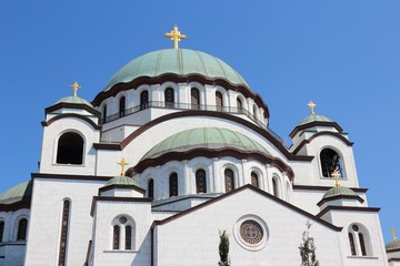 Fototapeta na wymiar Belgrade Cathedral