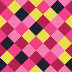 Colorful seamless pixel patterns. Print. Cloth design, wallpaper.