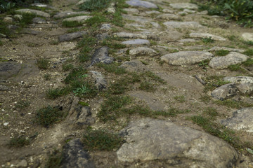 Chemin en pierre