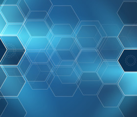 Abstract cell background. Medicine and sciense research