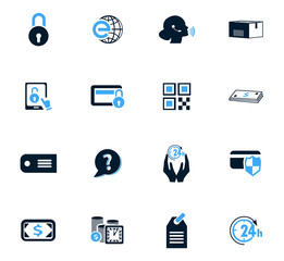 E-commerce icons set