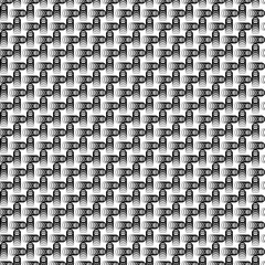 Fototapeta premium Seamless black and white vector background with abstract geometric shapes. Print. Cloth design, wallpaper.