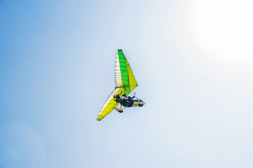 Flight on delta plane