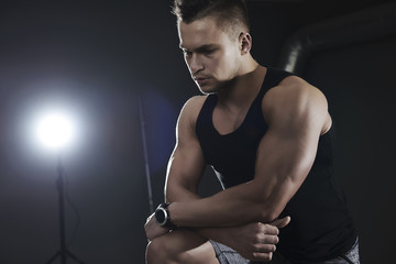 Break during hard everyday workout