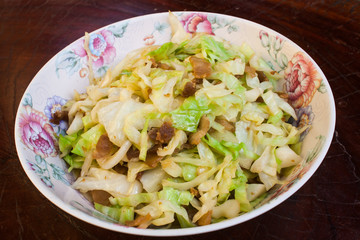 Stir Fried Cabbage
