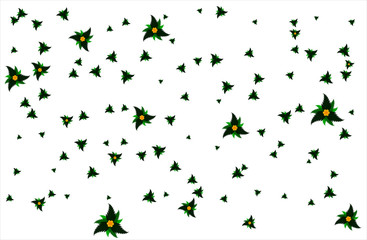 Background with Blossom Motives