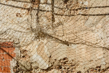 Pared de una casa en ruinas, Almagro, Ciudad Real