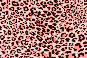 texture of print fabric striped leopard - 106884138