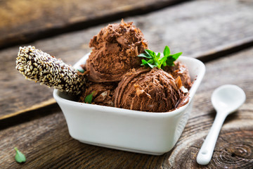 Chocolate ice cream