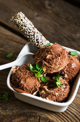 Chocolate ice cream