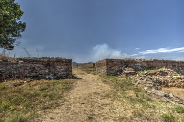 Obraz premium Iustiniana Prima, Byzantine ruins in Serbia