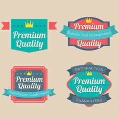 Set of Vintage Retro Badge.