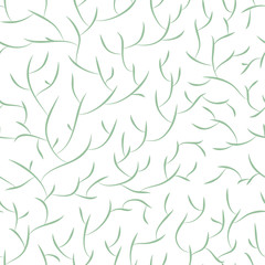 Branch lines. Seamless pattern