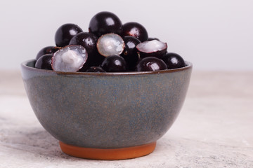 Berry Jaboticaba in bowl