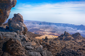 Caldera of the Teide volcano © Tim