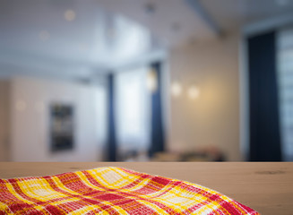 kitchen towel on table