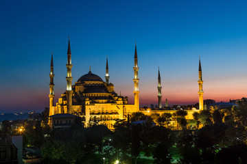 Obraz premium Blue Mosque in Istanbul