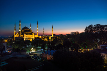 Fototapeta premium Blue Mosque in Istanbul