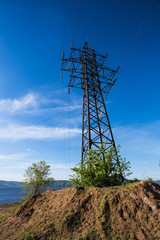 High-voltage power line