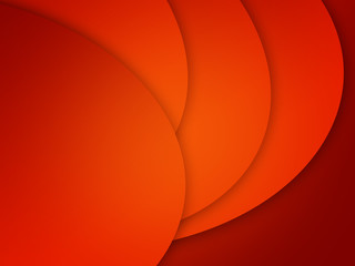 Soft orange background with gradient circles