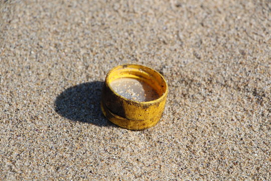 D&eacute;chets sur la plage