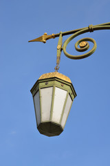 Fototapeta na wymiar Street lamp in the old style.